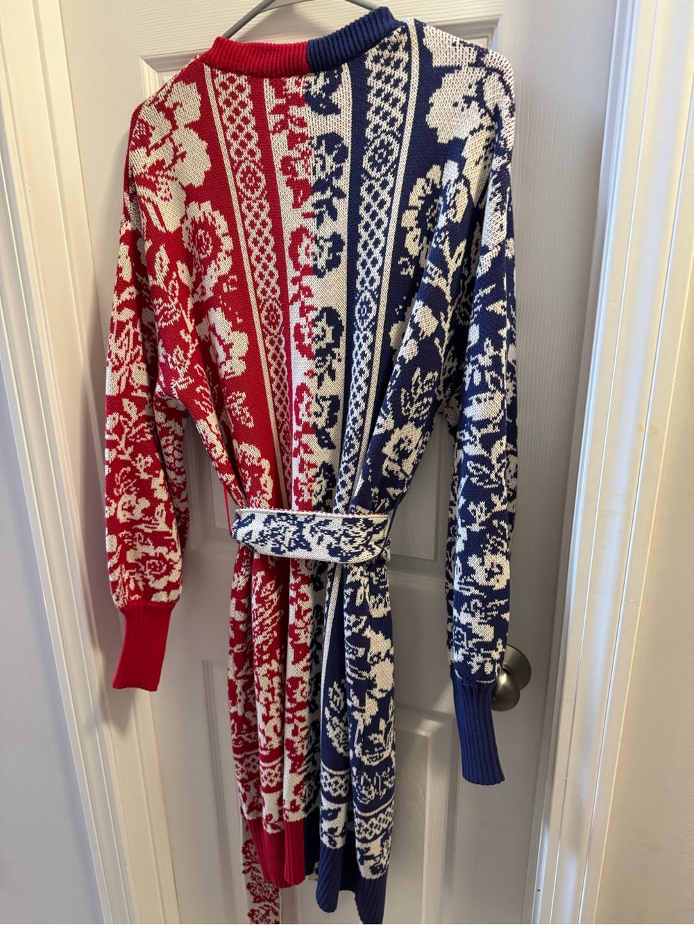 Farm Rio Long Knit Cardigan Size Small - Picture 2 of 5